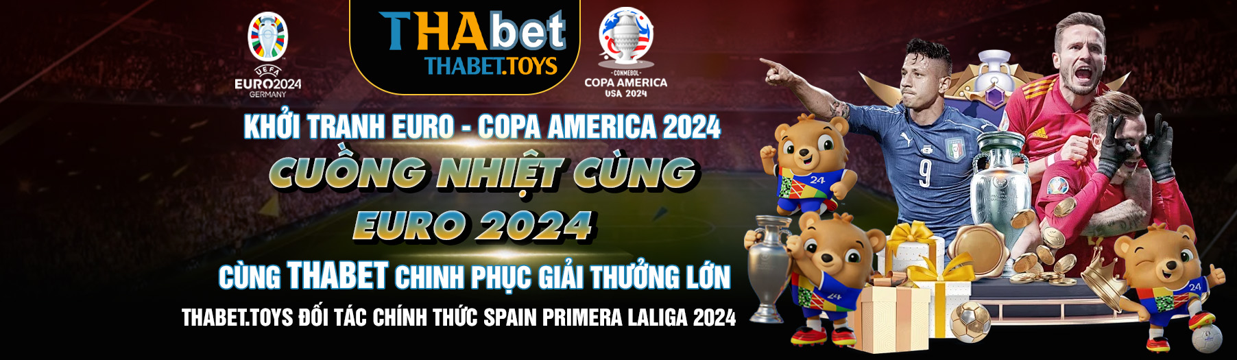 thabet đồng hành cùng euro 2024