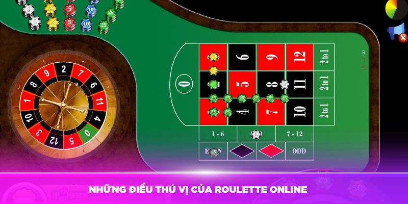 Tìm hiểu những điều thú vị của Roulette Online